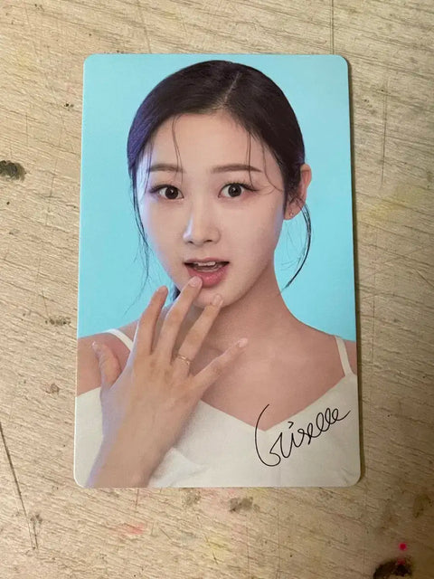 aespa Giselle Mediheal Collaboration Photocard