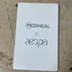 aespa Giselle Mediheal Collaboration Photocard