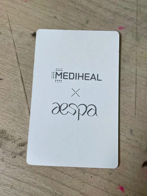 aespa Giselle Mediheal Collaboration Photocard