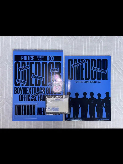 BOYNEXTDOOR Membership Kit Transfer! ONEDOOR Membership Sungho Riwoo Myung Jaehyun Taesan Lee Han Woonhak BOYNEXTDOOR