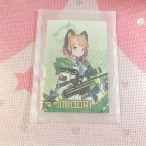 Blue Archive Wafer Photocard Midori