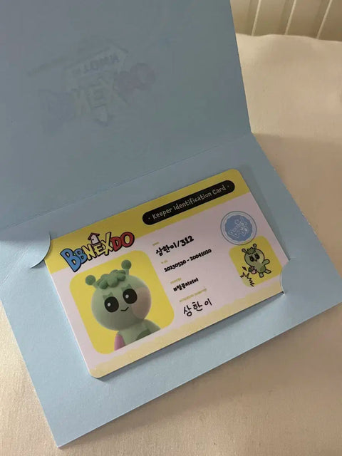 Severe V-neck ID card