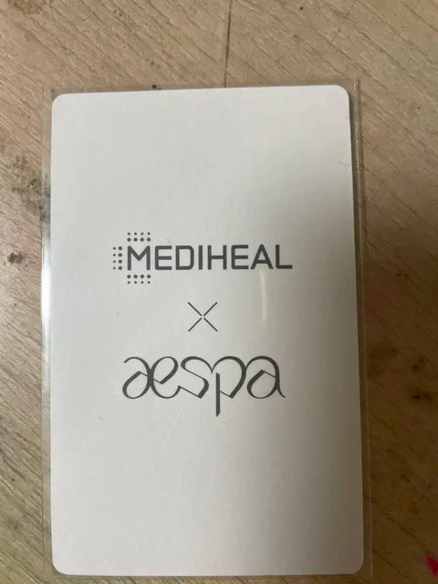 aespa Winter Mediheal Collaboration Photocard