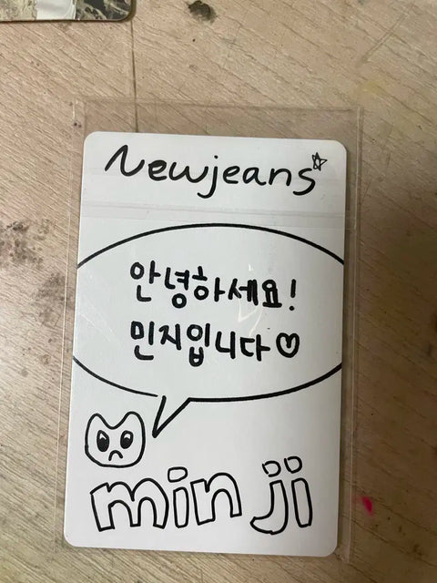 NewJeans Minji photocard