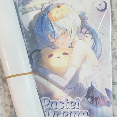 Stellive Aokumo Rin Illustration Book, Poster
