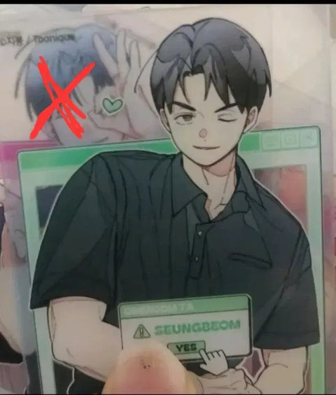 One-room TA, Tunec Collaboration Cafe, Yoo Seung-beom Acrylic Card