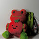 NewJeans Haerin "Son Min Soo" Tomato Frog Keychain Authentic