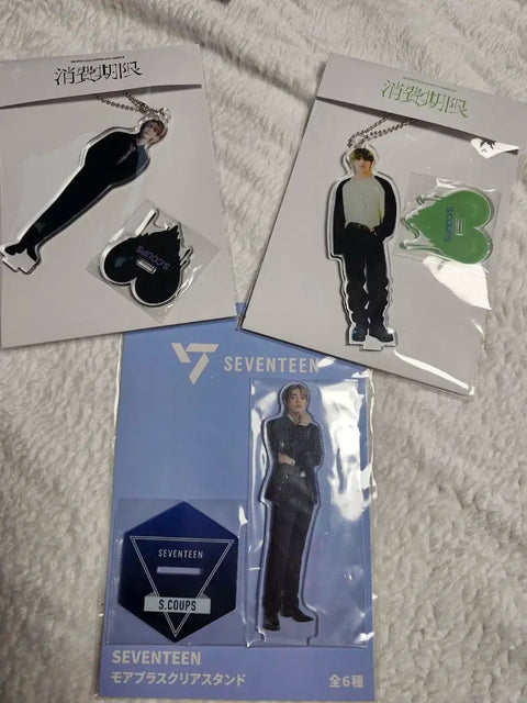 Expiration Date Pop-up S.Coups Acrylic Stand Keyring Set