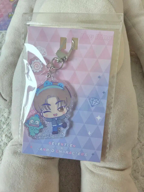 Seventeen Sanrio Dino Keyring