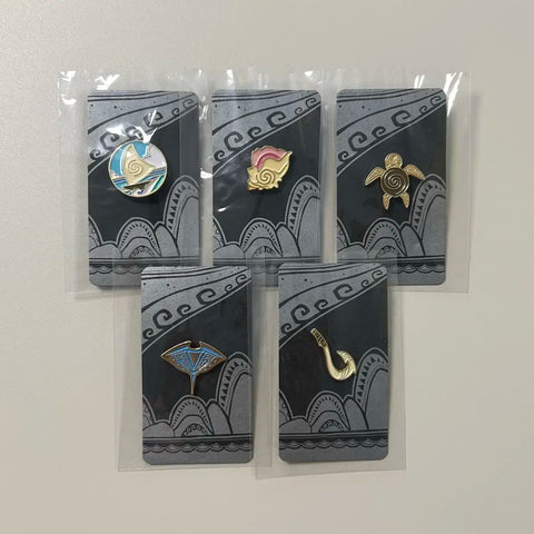 Goods Type Kadamono, Moana Metal Badge Disney