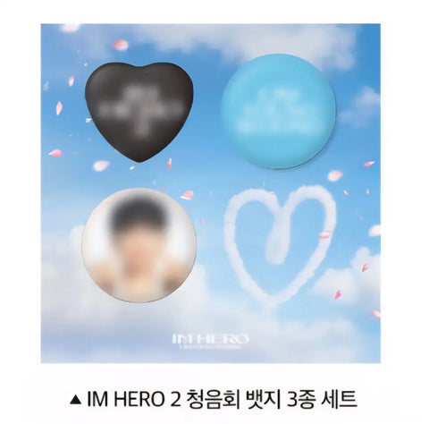Lim Young-woong Listening Session Special Edition Badge 3-Piece Set