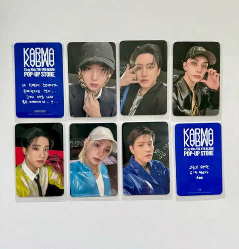 All-in-one) Stray Kids Karma Pop-up MD Purchase Benefit OT8 KARMA