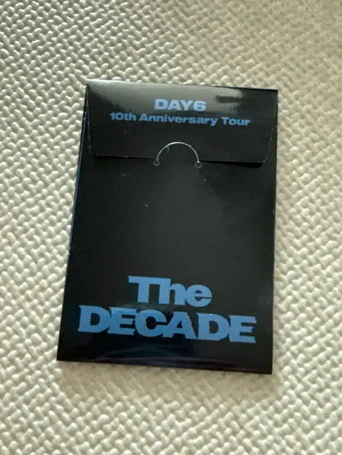 DAY6 10th Anniversary Concert Goyang Concert First Day Entrance Photocard