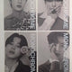BTS Monochrome Pop-Up Printed Photos 4 Piece Set