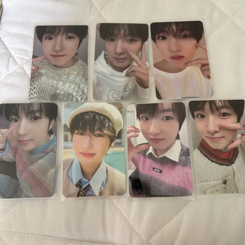 NCT Wish Sakuya Songbird Steady Wish Pop Pop photocard bundle