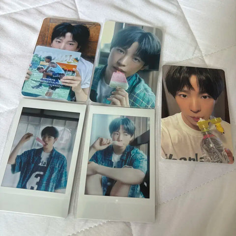 NCT Wish Yushi exhibition photocard set