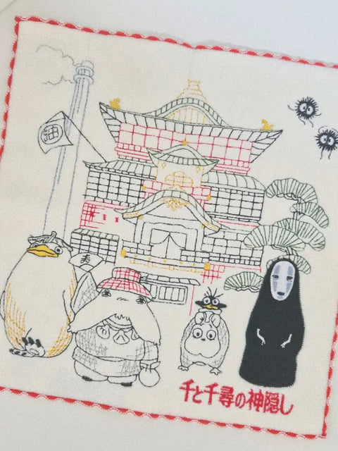 Spirited Away Handkerchief + Train Ticket Collection Memo Pad