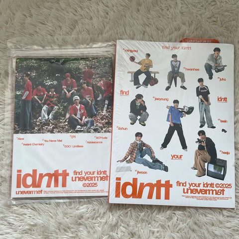 IDNTT Unnevermet Album Unopened Set