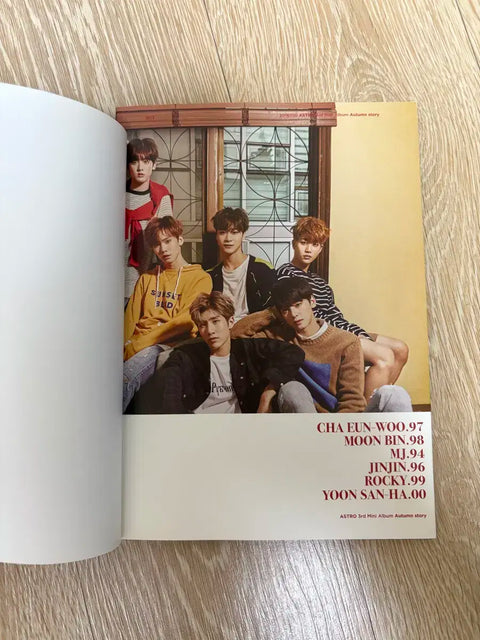 ASTRO Autumn Story Album Autographed CD Not For Sale