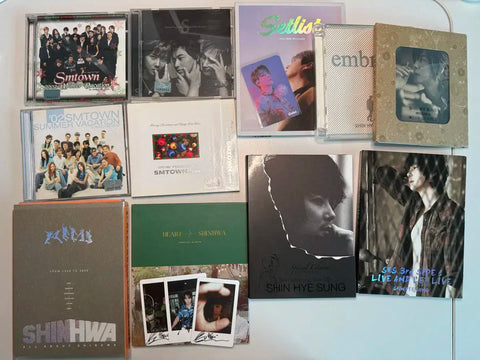All About Mythology album goods photo bundle Shin Hye-sung All About Mythology
