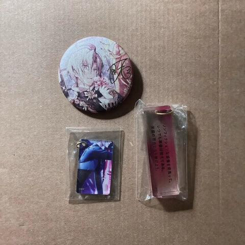 IDOLiSH7 IDOLiSH7 TRIGGER Kujo Tenn can badge, acrylic keyring
