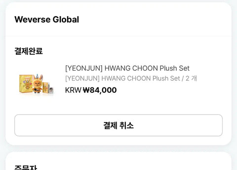 Hwang Choon Plush Set/HWANG CHOON plush set TXT