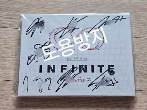 Infinite Autographed Mini 5th Album Reality Bad