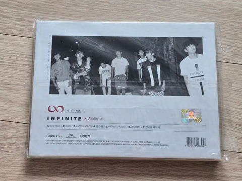 Infinite Autographed Mini 5th Album Reality Bad