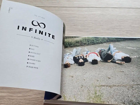 Infinite Autographed Mini 5th Album Reality Bad