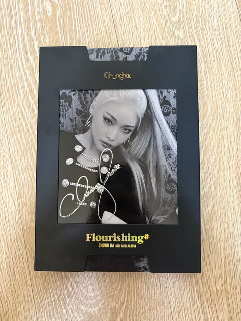 Chungha Flourishing Album Autographed CD (Not for Sale)