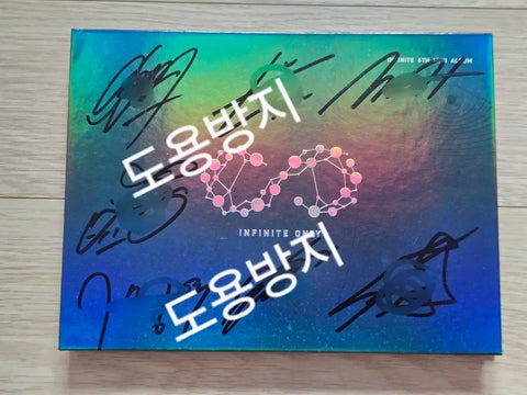 Infinite signed album MINI 6th album infinite only The Eye group version