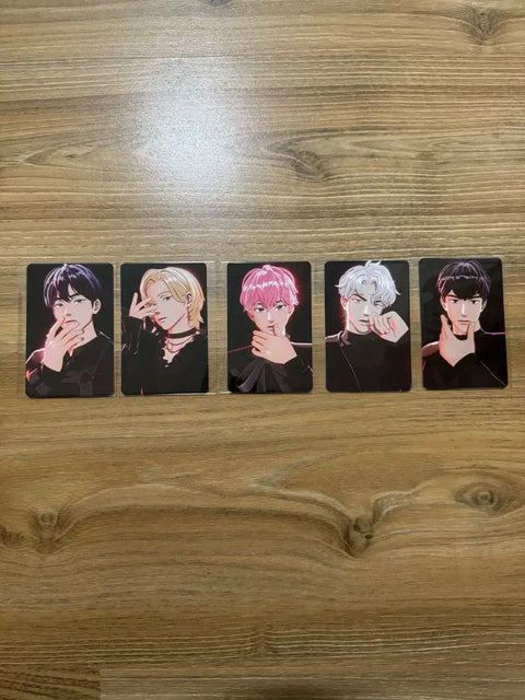 PLAVE Pop-up MD Watch Me Woo Photocard 5 Member Set Unopened
