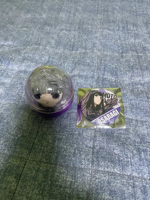 Sakamoto Days Osaragi Gacha Figure, Can Badge Bundle