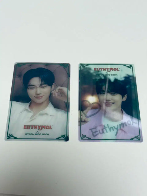 Byeon Woo-seok Euthymol Photocards 2ea