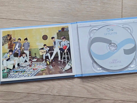 Infinite Woohyun Autographed Album New Challenge Man in Love