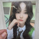 fromis_9 Baek Jiheon signed photocard