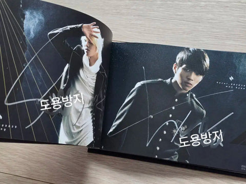 Infinite autographed album Evolution BTD