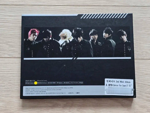Infinite autographed album Evolution BTD