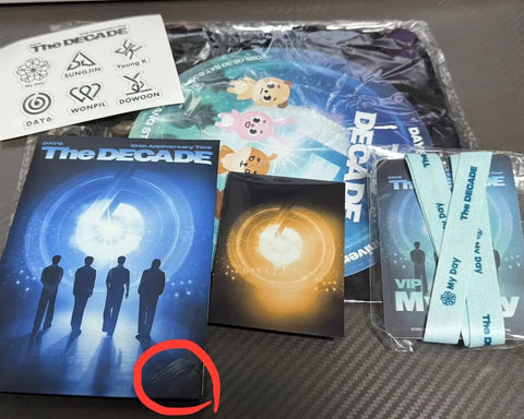 DAY6 Goyang Concert Last Day Entrance Kit Transfer