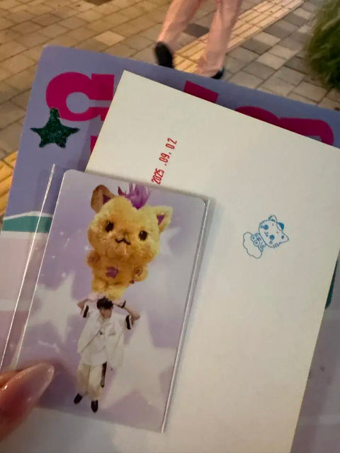 NCT Wish stamp photocard transfer