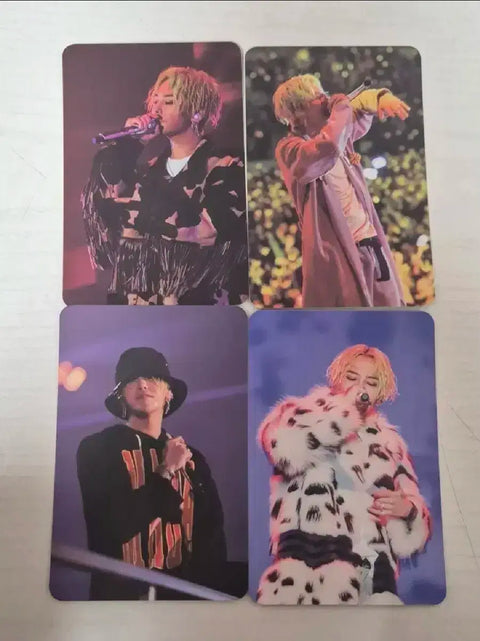 Bigbang 10th Anniversary 0 to 10 DVD Official Photocard G-Dragon GD Kwon Ji-yong