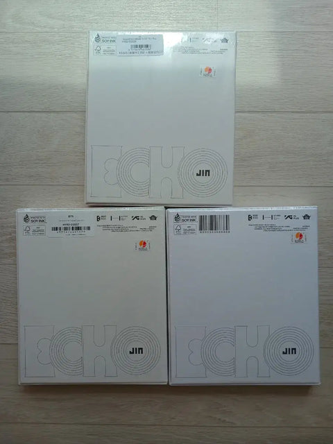 BTS Jin album Echo, unopened