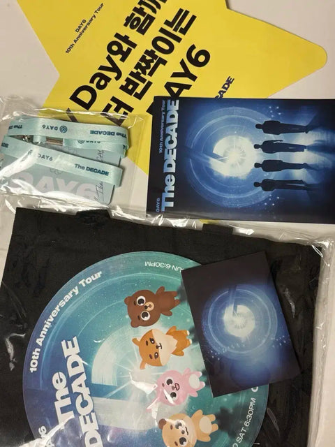 DAY6 first concert admission gift + fan club gift