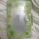 Four-leaf clover binder, transparent, 3-pocket, 6-ring