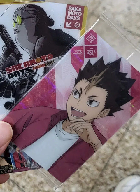 Haikyu Nishinoya Ddibushil/Wafer Card