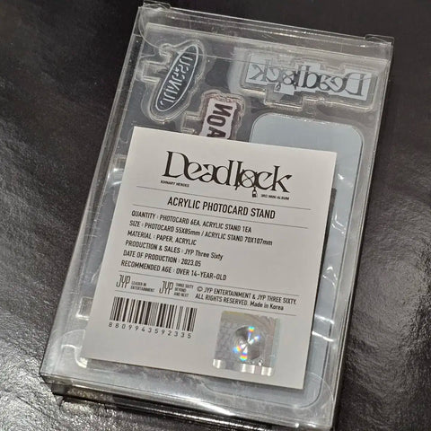 EXO D.O. Deadlock Acrylic Photocard Stand Unused Transfer/Sale