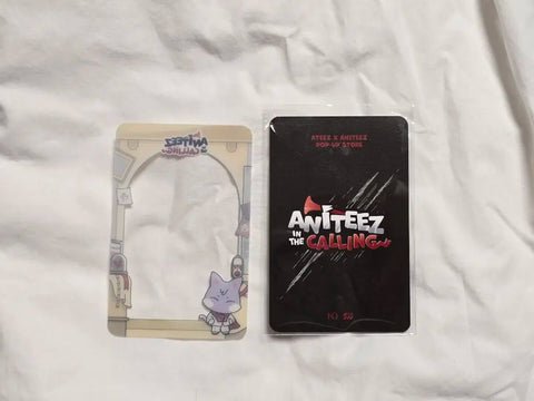 Ateez Aniteez San photocard Aniteez popup