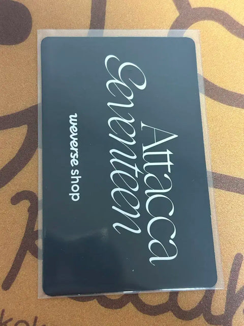 Seventeen Mingyu Attacca Weverse photocard