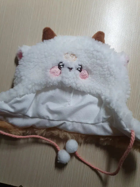 10cm doll hat cape