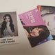 Selling unofficial IVE merchandise.